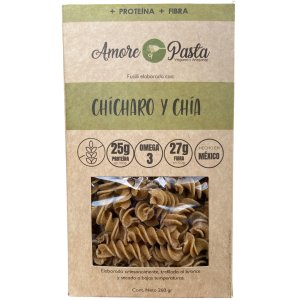Fusilli de Chícharo y Semillas de Chía 260 gr